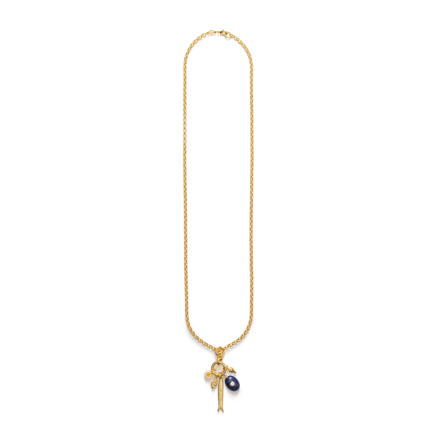 Swimclub Necklace Gold Smykker